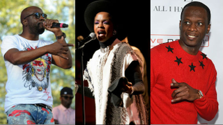 Wyclef Jean; Lauryn Hill; Pras
Brad Barket/Getty Images for Ozy Fusion Fest; Noam Galai/Getty Images; Ethan Miller/Getty Images